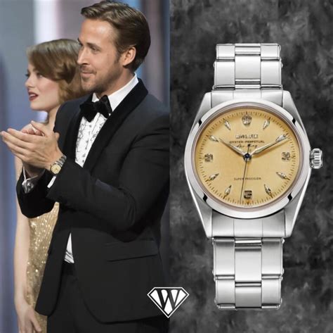 celebrities who wear rolex air king|ryan gosling Rolex.